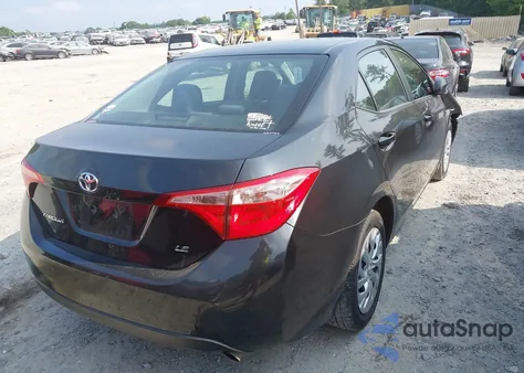 2018 Toyota Corolla Le from USA, damaged, VIN 5YFBURHE8JP817144